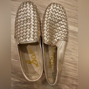 Sam Edelman Catherine Platform Espadrille Rose Gold